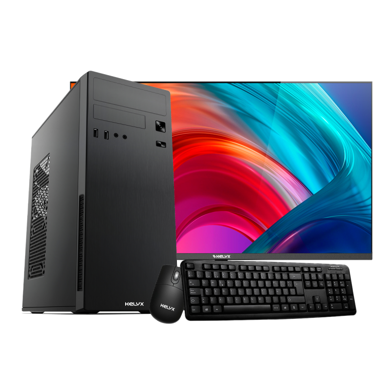 Sist. Kelyx Amd Ryzen 5-5600Gt 16G M.2 512G Win 11H + Monitor 23.8