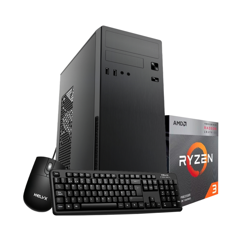 Pc Kelyx Amd Ryzen 3-3200G 8Gb M.2 256G Win 11 Home (5536)
