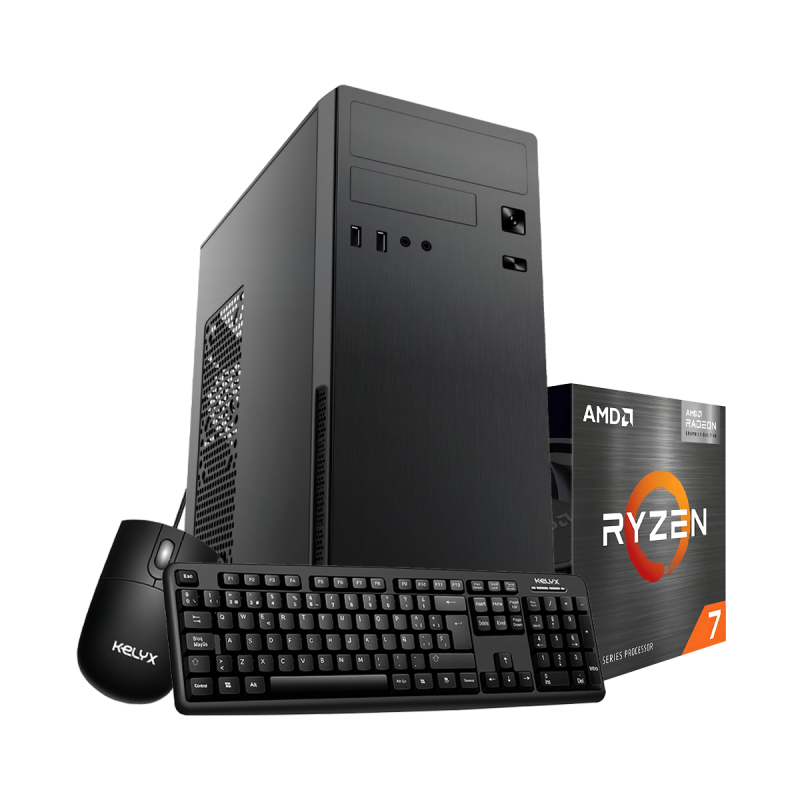 Pc Kelyx Amd Ryzen 7-5700G 16Gb M.2 512G Win 11 Home (5581)