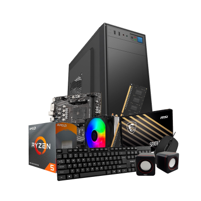 Pc Kelyx Amd Ryzen 5-3400G 8G Ssd 240Gb (Msi)